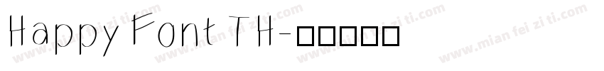 Happy Font TH字体转换